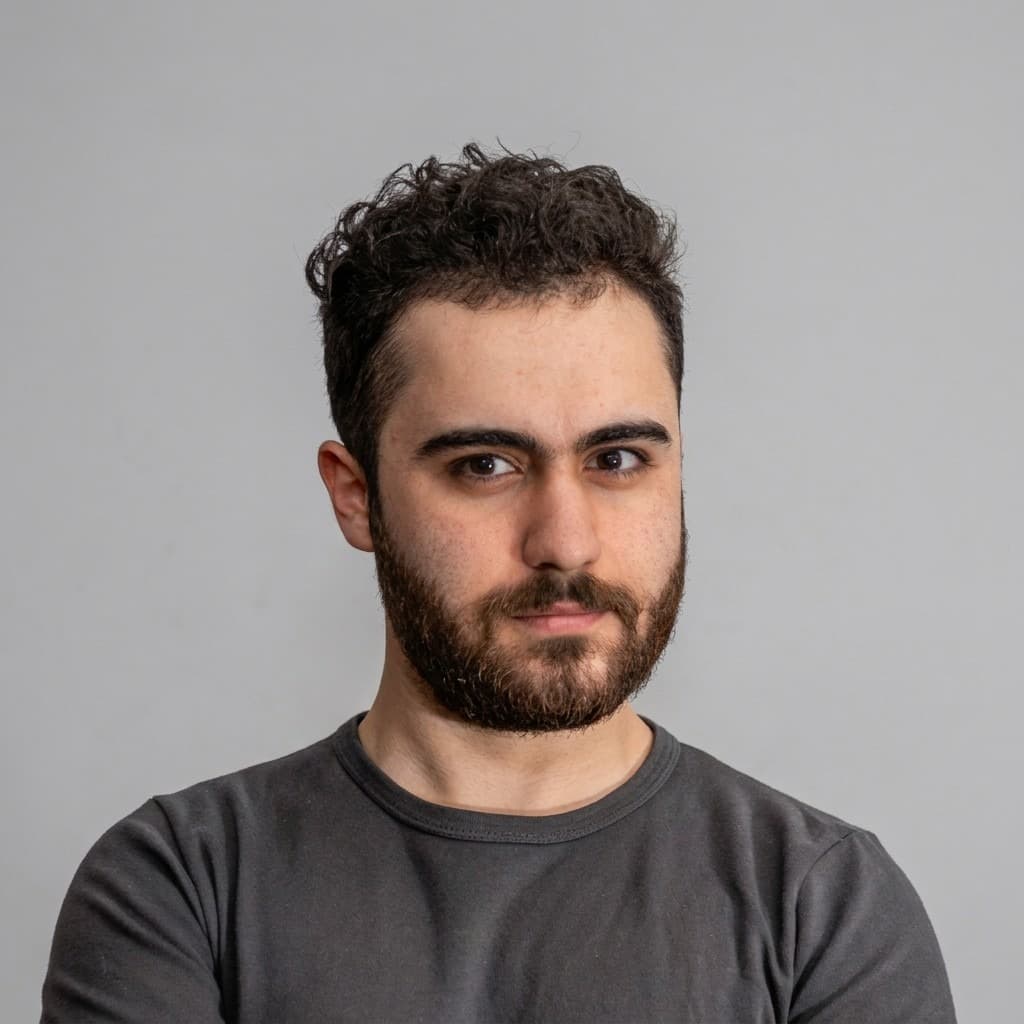 Portrait of Hossein Boustani